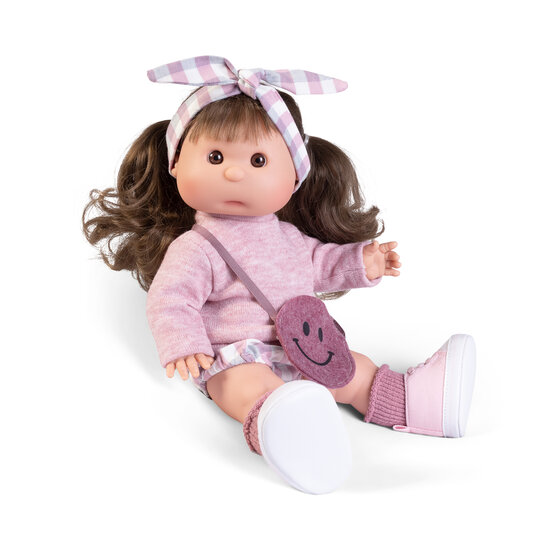 Puppe Antonio Juan Iris mit Tasche 38cm
