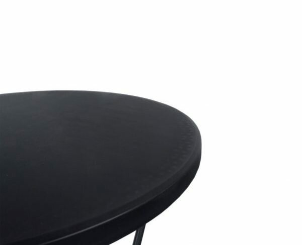 Stehtisch schwarz 80 cm pro Stück