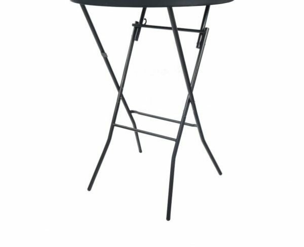 Stehtisch schwarz 80 cm pro Stück