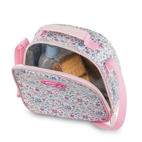 Corolle Mittagessen Kühltasche Blumen - Rosa
