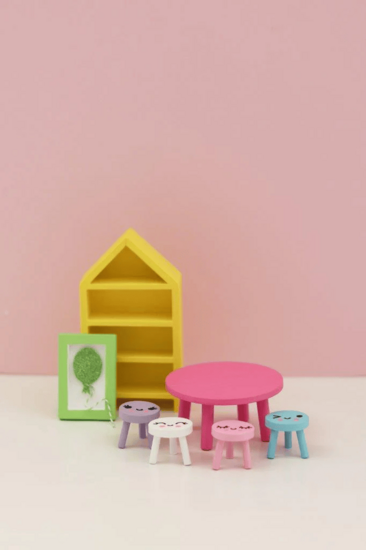 Lundby Puppenhaus Holzpuppenhausmöbel Diy - Esszimmer