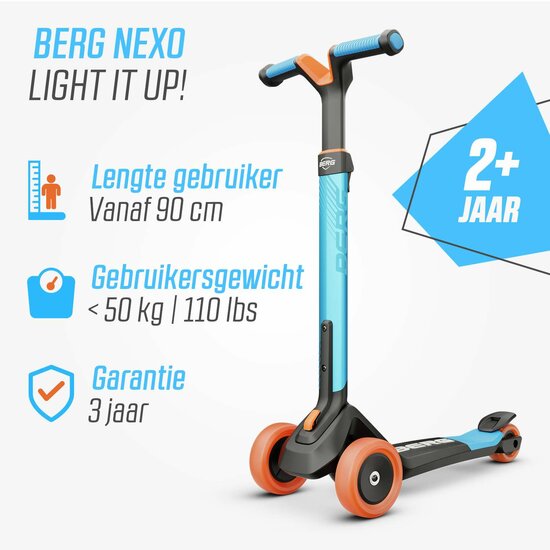 Schritt BERG Nexo Faltbar Blau