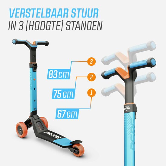Schritt BERG Nexo Faltbar Blau