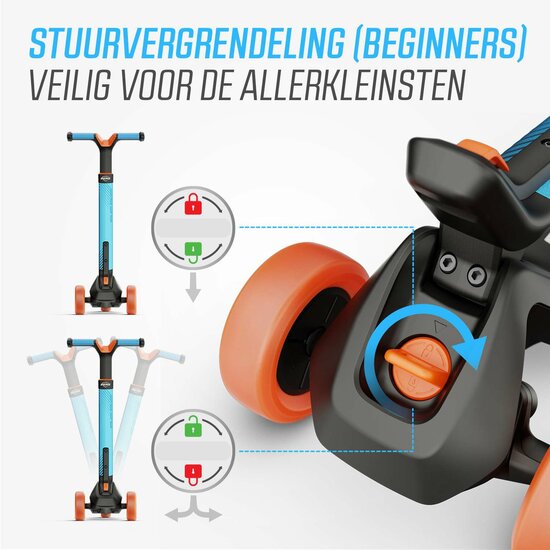 Schritt BERG Nexo Faltbar Blau