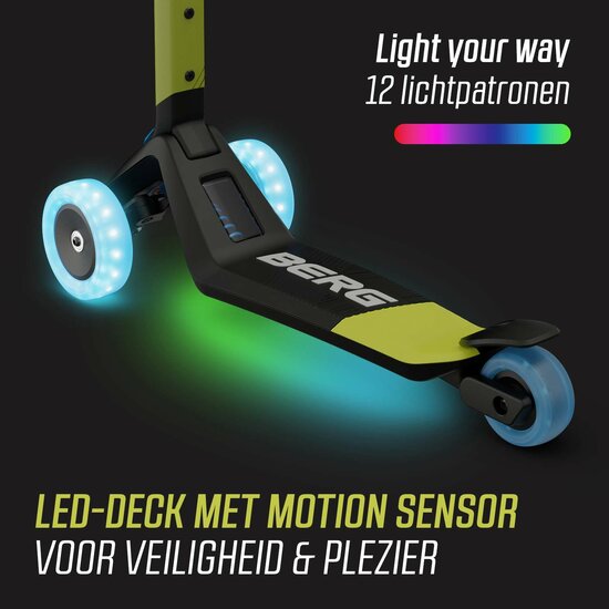 Schritt BERG Nexo Faltbare Lichter LED-Decke Limette