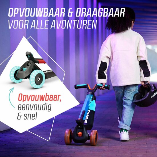 Schritt BERG Nexo faltbare Lichter LED-Deck Rot