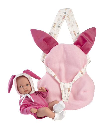 Llorens pop 35cm BIMBA RN KONIJNEN BABYDRAAGZAK