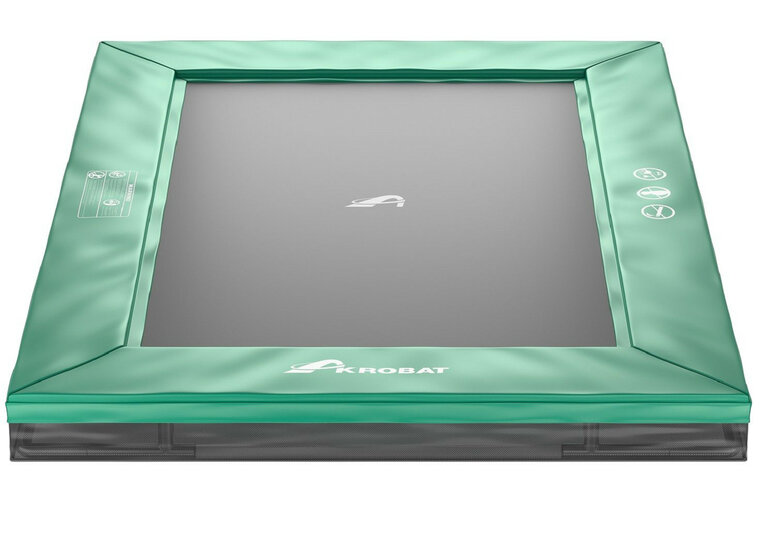 AKROBAT Primus Inground Trampoline 335x244 cm - Groen - 11x8ft