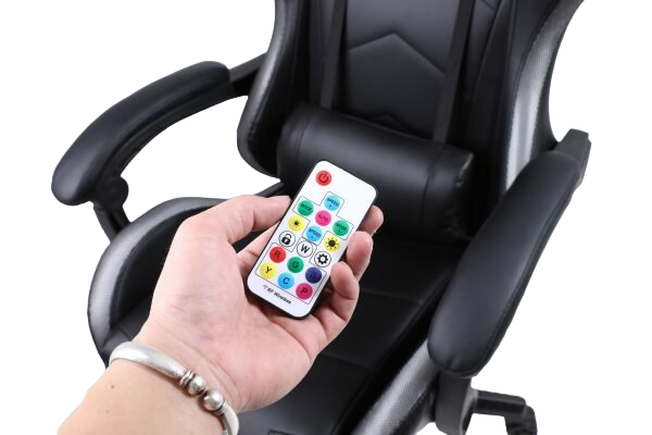 Gaming Stoel - LED RGB Verlichting - Verstelbaar - Racing
