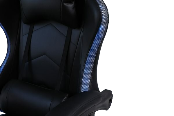Gaming Stoel - LED RGB Verlichting - Verstelbaar - Racing