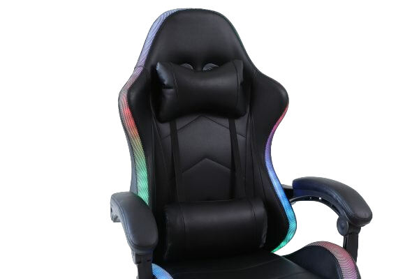 Gaming Stoel - LED RGB Verlichting - Verstelbaar - Racing