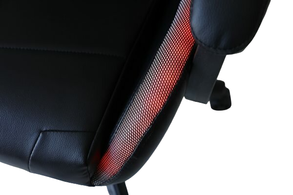 Gaming Stoel - LED RGB Verlichting - Verstelbaar - Racing