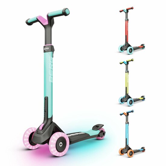 BERG Nexo Step - Opvouwbaar LED Verlichting - Mint/Roze 6+ Jaar