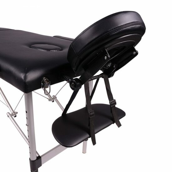 Massagetafel Relax Budget - Inklapbaar - Draagbaar - Zwart