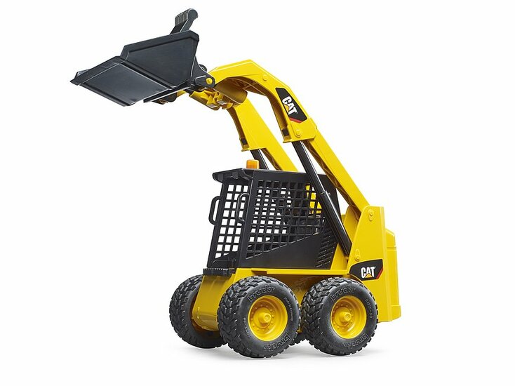 Bruder CAT Kompaktlader Spielzeug, 23 cm, gelb-schwarz