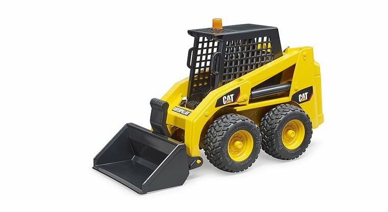 Bruder CAT Kompaktlader Spielzeug, 23 cm, gelb-schwarz