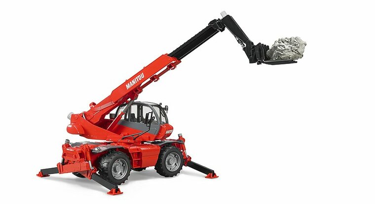 Bruder Manitou Teleskoplader MRT mit Schaufel, 1:16, ab 4 Jahren