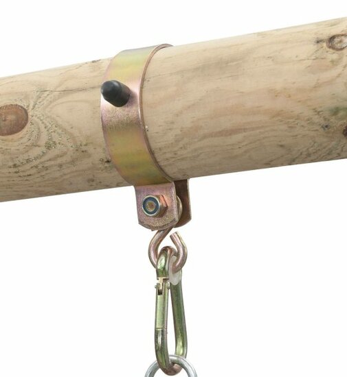 Schommelhaak rond &Oslash;100 vz (3mm) 4 stuks