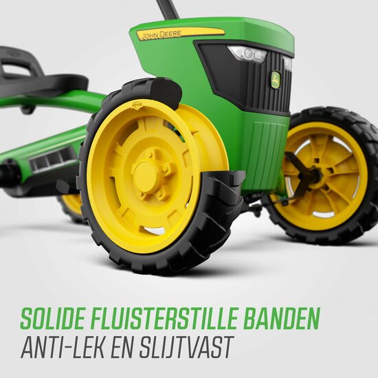 Skelter Berg Buzzy John Deere groen/geel