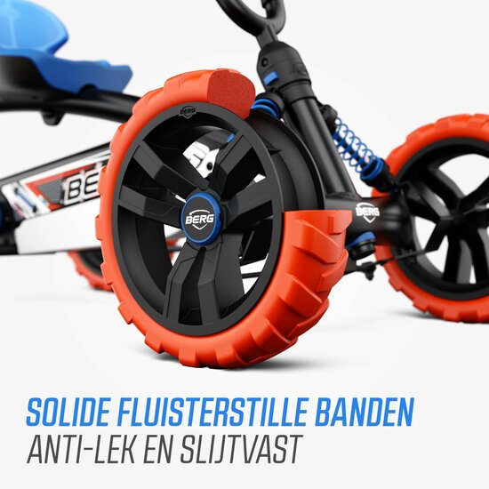 Skelter Berg Buzzy Nitro 2-In-1oranje/blauw/zwart