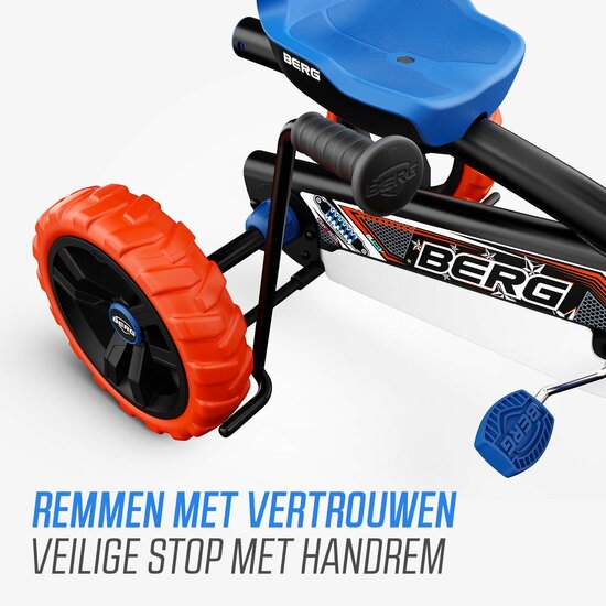 Skelter Berg Buzzy Nitro 2-In-1oranje/blauw/zwart