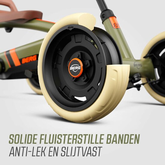 BERG Buzzy Retro Skelter Groen - 2-5 Jaar - 4 Wielen EVA Banden