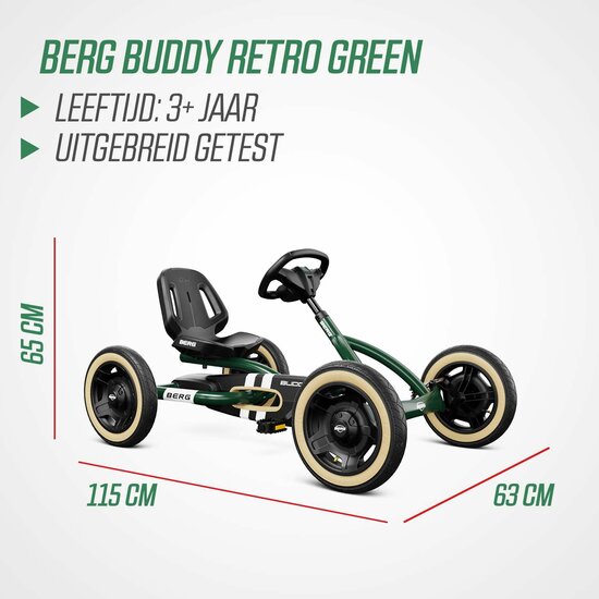  Skelter BERG Buddy Retro Green
