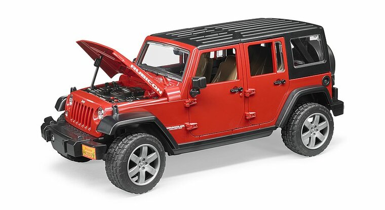 Jeep Wrangler Unlimited Rubicon Spielzeugauto 1:16 von Bruder