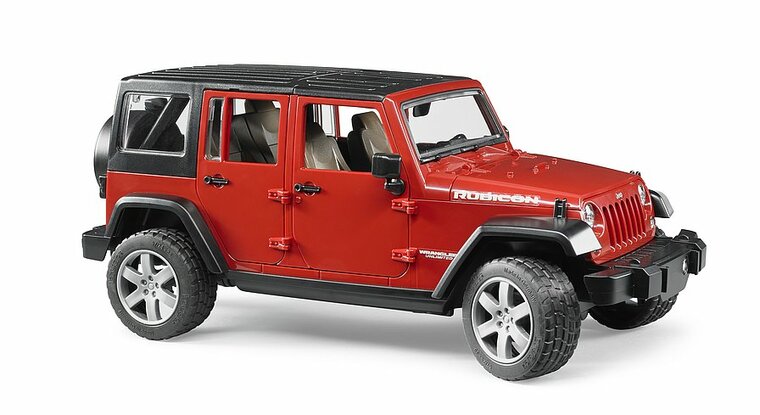 Jeep Wrangler Unlimited Rubicon Spielzeugauto 1:16 von Bruder