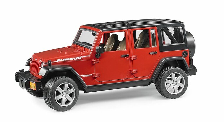 Jeep Wrangler Unlimited Rubicon Spielzeugauto 1:16 von Bruder