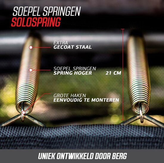 BERG SPORTS Grand Champion InGround 350 Grijs