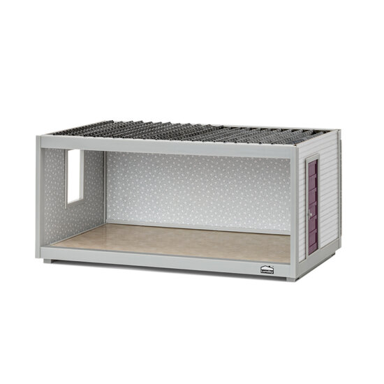Lundby uitbreidingsmodule 44cm met verwisselbare wanden (grijs)