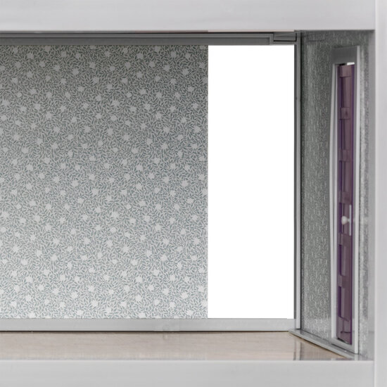 Lundby uitbreidingsmodule 44cm met verwisselbare wanden (grijs)