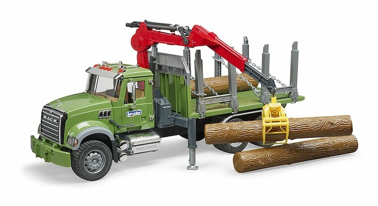 Bruder Mack Granite Houttransport-Lkw