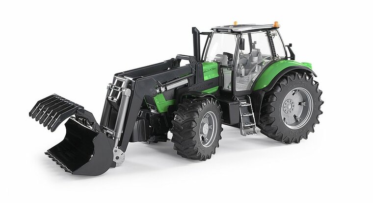 Deutz Agrotron X720 Traktor mit Frontlader 1:16 Bruder 03081