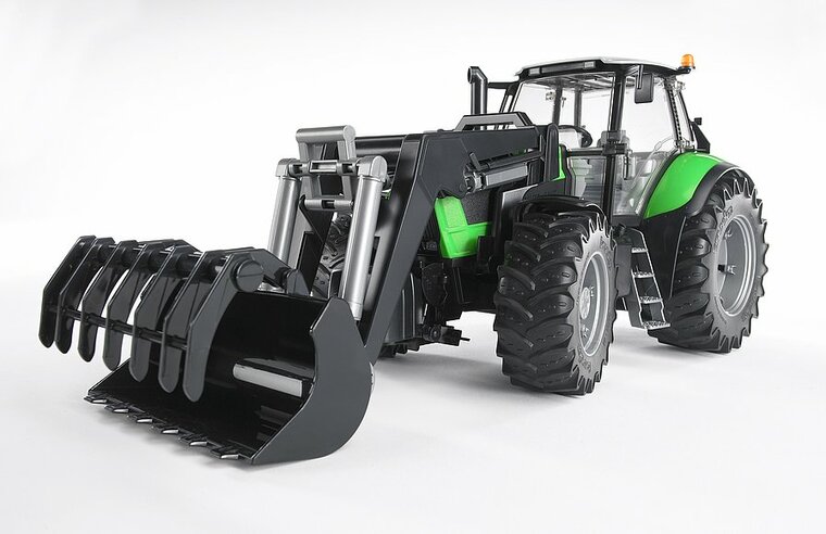 Deutz Agrotron X720 Traktor mit Frontlader 1:16 Bruder 03081