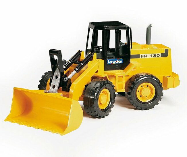 Bruder Fiat FR 130 Radlader mit kippbarer Schaufel, 40 cm, 1:16