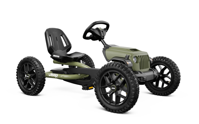 Skelter met BFR-systeem Berg Buddy Jeep Wrangler groen 3-8 jaar