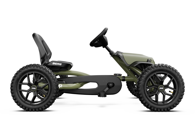 Skelter met BFR-systeem Berg Buddy Jeep Wrangler groen 3-8 jaar