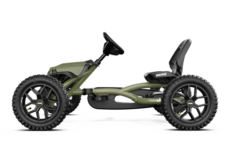 Skelter met BFR-systeem Berg Buddy Jeep Wrangler groen 3-8 jaar