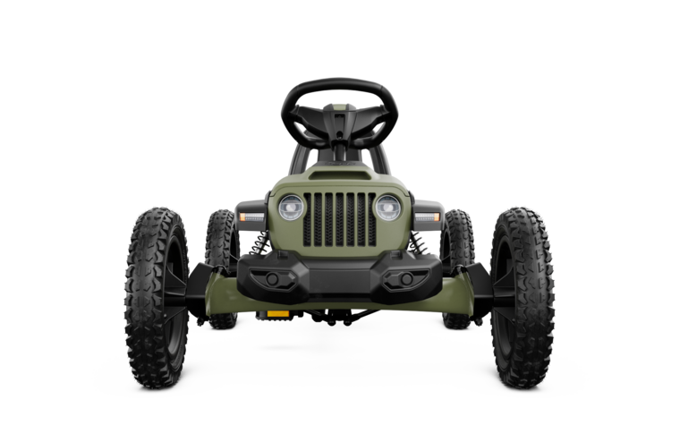 Skelter met BFR-systeem Berg Buddy Jeep Wrangler groen 3-8 jaar