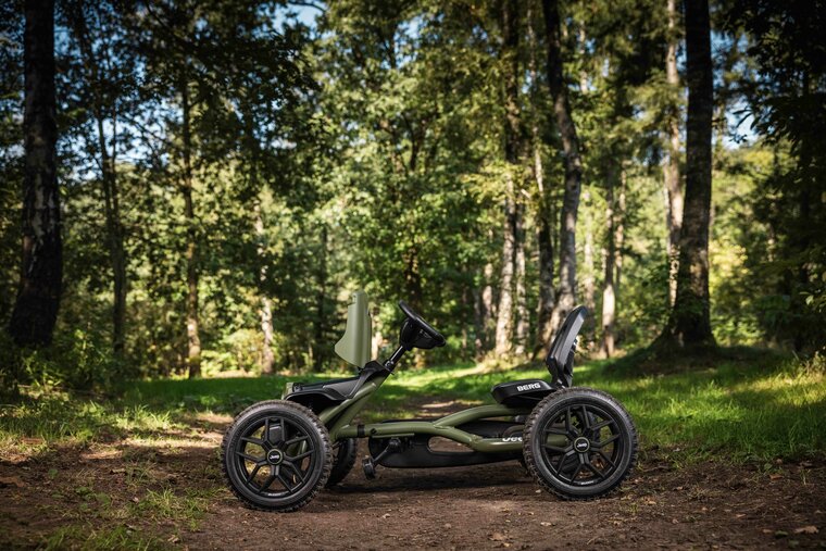 Skelter met BFR-systeem Berg Buddy Jeep Wrangler groen 3-8 jaar