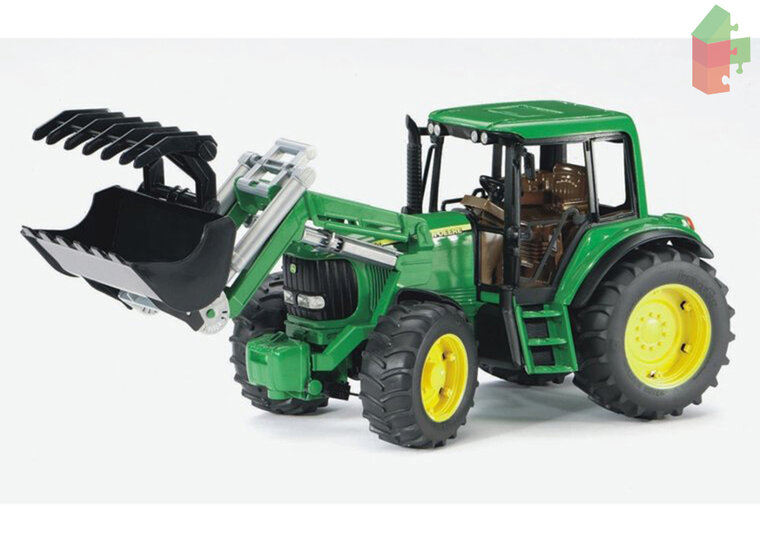 John Deere 6920 Traktor mit Frontlader - Bruder Spielzeug 1:16