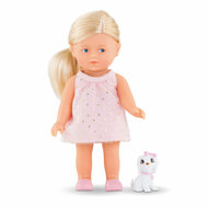 Les Trendies Corolle Mini Corolline - Rosy met Hond, 20cm