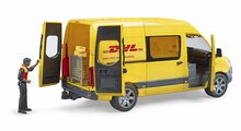 Bruder MB Sprinter DHL mit Spielfigur