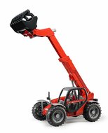 Bruder Manitou Teleskoplader MLT 633 mit Schaufelgreifer