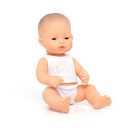 Miniland Babypuppe asiatisches M&auml;dchen mit Unterw&auml;sche 32cm