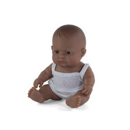 Miniland Baby Puppe Lateinamerikanisches M&auml;dchen 21cm