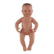 Miniland Babypuppe nackter europ&auml;ischer Junge 40cm