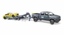 Bruder RAM 2500 Power Wagon und Roadster Bruder Racing Team